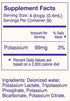 ALKAZONE Liquid Potassium+ - Concentrated Liquid Supplements for Faster Absorption, Tasteless Flavorless, 1.25 Oz, Pack