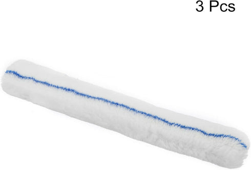 MECCANIXITY Microfiber Scrubber Replacement Head for Window, Glass, Marble Wall, Home, Bathroom, Pack of 3