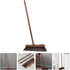 UNOMOR Handmade Soft Wood Broom, Long Handle for Dust Removal, Kitchen Cleaning, Patio, and Floor Brush