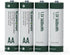 Keeppower Li-ion AA Rechargeable Batteries 1.5V 3600mWh Lithium Double A Battery (4 Pack)