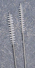 2 Pack Stainless Steel & Nylon Shank Cleaning Brushes for Pipes