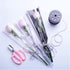 Packaging 100 Counts BBJ WRAPS Single Rose Bags Flower Bouquet Bag, (White)