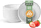 White Disposable Plastic Bowls - Pack of 100, 5oz Microwave Safe Soup/Salad/Dessert Bowls