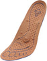Massaging Insoles for Women Men, Foot Therapy Reflexology Shoe Insoles for Middle-Aged and Elderly (Brown, 10 M US Men)