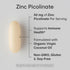 Sports Research Zinc Picolinate 50mg with Organic Coconut Oil | Highly Absorbable Zinc Supplement for Healthy Immune Function - Non-GMO Verified, Gluten & Soy Free (60 Liquid Softgels)