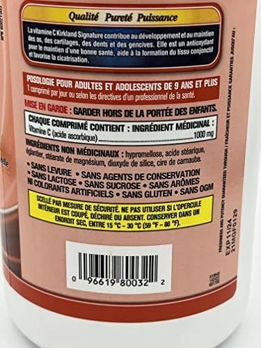 Kirkland Signature Vitamin C | 1000mg | 500 Tabs