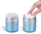 1 oz Airless Pump Jar, Travel Vacuum Pump Bottle Dispenser for Lotions and Creams, Drunk Elephant Container (2 Pack)