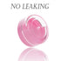 ZEJIA Mini Makeup Containers 5 Gram with Lids, Empty Plastic Travel Cosmetic Containers with Labels (25 Count, Pink Lid)