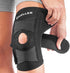 MUELLER Knee Stabilizer - Self Adjusting Support for Pain Relief, Ideal for Arthritis & Sprains, One Size, Black