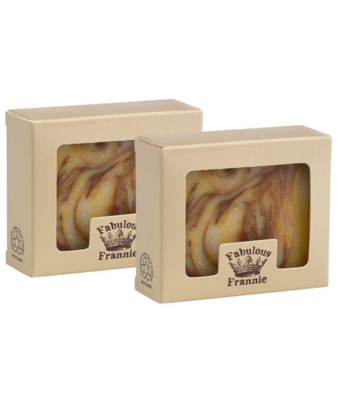 Fabulous Frannie Patchouli Essential Oil Soap Gift Set, Pure Essential Oil, 4 Ounce (Pack of 2)