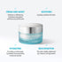BLUE PEARLSATION ONE DAY AQUA CREAM 8 CUPS Cooling Effect & Lightweight Texture, Hypoallergenic Wrinkle Care, 1.69