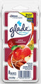 Glade Wax Melts Air Freshener, Scented Candles with Essential Oils, Apple Cinnamon, 8 Count