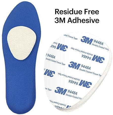 12-Pack Metatarsal Foot Pads for Pain Relief - 1/4” Thick, Ball of Foot Cushions for Women and Men, Forefoot and Sole Support, Metatarsalgia Mortons Neuroma