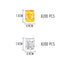 Leeven 400 Pieces Aluminum Hair Jewelry Dreadlocks Metal Cuffs For Hair Braids Hair Accessories For Braids Adjustable Metal Cuffs Hair Decoration Braiding Hair Jewelry For Box Braids