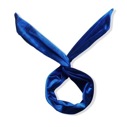 LOVEF 5 Pcs Velvet Wire Headband - Multi-Function Bunny Rabbit Ear Hair Band, Assorted Colors
