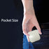 Protective Case for Travel Hearing Aids, Hard Small Splashproof Cushioned Interior for 2 Hearing Aids