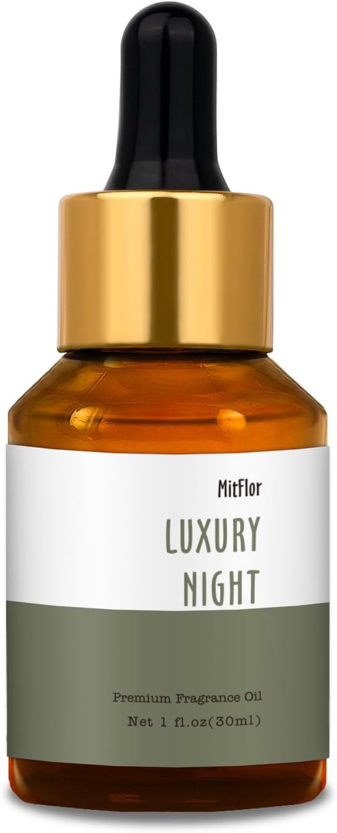 Luxury Night Fragrance Oil by MitFlor - 30ml - Premium Grade Oil for Soap & Candle Making, Warm Scent