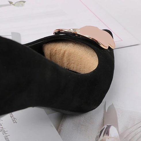 Sndperiexam 2 Pairs Soft Toe Inserts for Loose Shoe, Sponge Shoe Filler to Make Shoes Smaller, Big Toe Plug Foot Brace