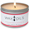 Wax and Oils Soy Wax Aromatherapy Scented Candles (Strawberry Margarita), 8 Ounces, Single
