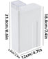 Laundry Detergent Dispenser - Large Pump Bottle, 32oz/1Liter, Suitable for Soap, Beads, Washing Powder, White