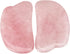 MObyat 1Pcs Guasha Massage Stone Rectangle Shape from Quartz Face Skin Care Mat Neck Back Head