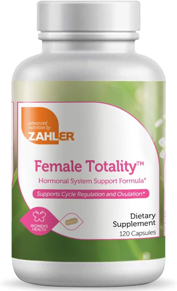 Zahler Female Totality Fertility Supplements for Women - Prenatal Vitamins, 120 Capsules