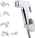 Nozzles, GNEGKLEAN Shower Enema Douche Kit, Stainless Steel Anal Cleaner with Handheld Spray, Flexible Hose & Hygienic