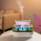 hwnguJ Upgrade Raindrop Humidifier Essential Oil Diffuser with Natural White Noise and Landscape