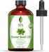 SVA Sweet Basil Oil 4 Oz - 100% Pure Natural Therapeutic Grade for Skin, Hair, Deep Massage, Diffuser & Aromatherapy