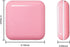 Retainer Case - Cute Mouthguard Case with Mirror, Slim Night Mouth Guard Case with Lid Hinge, Aligner Case