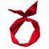 Wire Headbands for Women, Knotted Bows Cute Fashion Plain Twisted Satin Ribbon Hair Scarf Accessories in Solid Colors -