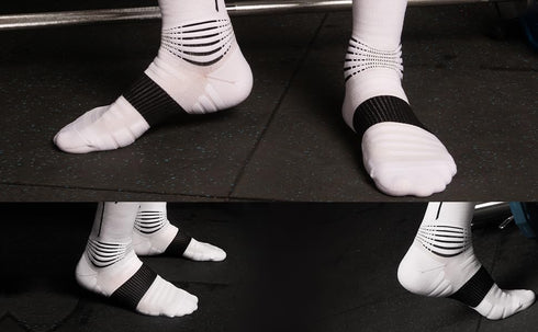 NEENCA Ankle Compression Socks, Medical Stockings for Injury Recovery & Pain Relief, Sports Protection 20-30mmHg