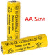 FULIN 12 Packs 1.2V AA 300mAh Ni-Cd Rechargeable Batteries for Solar Lights