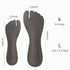 2 Pairs Pigskin Flip Flop Inserts, Anti-Slipping Cushion Insoles for Thong Pain Relief, Self Adhesive Arch Support