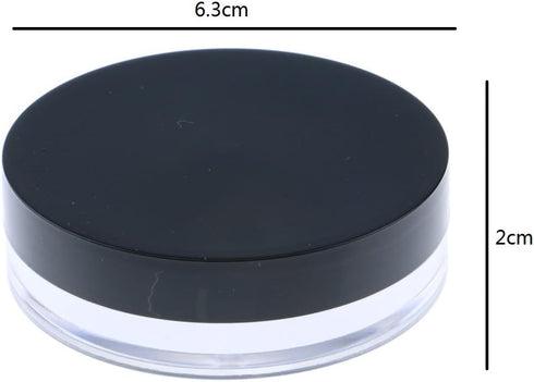 Topwon Portable Makeup Case, Loose Powder Container Travel Kit, 10ml