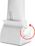 JIAKAI 2pcs Rolling Tube Toothpaste Squeezer Toothpaste Seat Holder Stand for Bathroom AccessoriesMilky