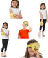 FOMI Kids Hot Cold Gel Ice Packs - 2 Pack, Multi-Use Emoji Designed Wrap for Pain Relief for Children, Reusable Compress