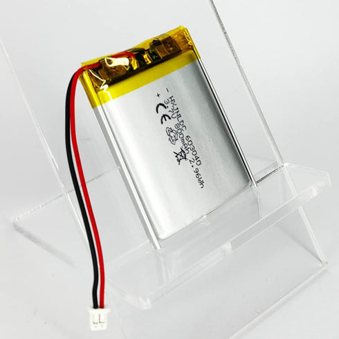 DC 3.7V 800mAh 603040 Rechargeable Lithium Polymer Battery for DIY 3.7-5V Electronic Products, Mobile Power Supply