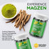 ZEN Magnesium Gummies - Premium Sensoril Ashwagandha Gummies with L-Theanine for Calm & Stress Support (30 Green Apple