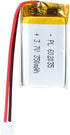 YDL 3.7V 350mAh 602035 Lipo Battery, Rechargeable Lithium Polymer Ion Battery Pack with PH2.0mm JST Connector