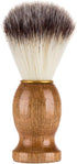 Men's Shaving Cream Brush - Wet Shave Brush with Wood Handle, Professional Hair Salon Tool Gifts for Men