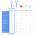 PUL Chewies & Clear Aligner Removal Tool | 2 in 1 Combo | Compatible with Invisalign | 3 Pack, Blue