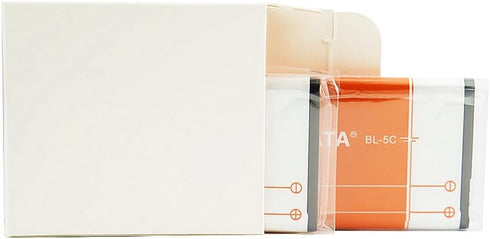 BL-5C Battery 3.7V 1500mAh Rechargeable Battery, Large Capacity for Home Radio (2 Pieces)