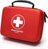 Compact First Aid Kit (228pcs) for Family Emergency Care, Waterproof EVA Case, Ideal for Car, Home, Camping