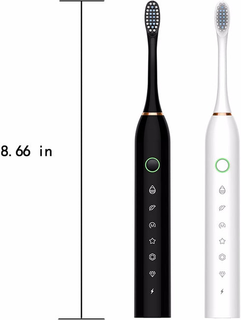 WSYKC 2 8 1 Electric Toothbrush Combination, USB Rechargeable Sonic Toothbrush, Electric Toothbrushes, Replacement