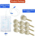 YEYSXSY Set 10 2 1000ml (30mm/1.18inch) Condom Catheter External self Sealing Pcs Male Condom Catheter Pcs Urine Bag
