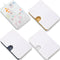 Patelai 3 Pieces Travel Pill Organizer, 6 Compartments Portable Medicine Box with Locking Hole, 3 Colors