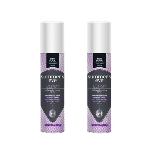 Summers Eve Ultra Daily Active Feminine Freshening Spray, Intimate Deodorant, Neutralizes Odor,