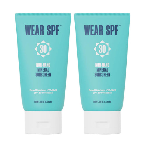 Non-Nano Mineral Sunscreen SPF 30, Broad-Spectrum Reef-Safe Zinc Oxide Lotion for Face and Body