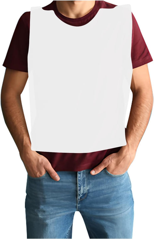 LFUFUESHOP Adult Bibs for Women Men 30/50/100/200 Pack-Disposable Bibs for Elderly Women Men
